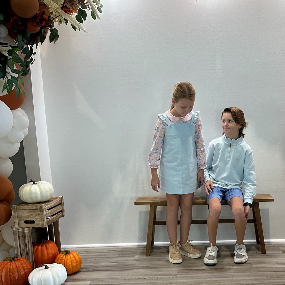 Girls Overall Dress Courdaroy
